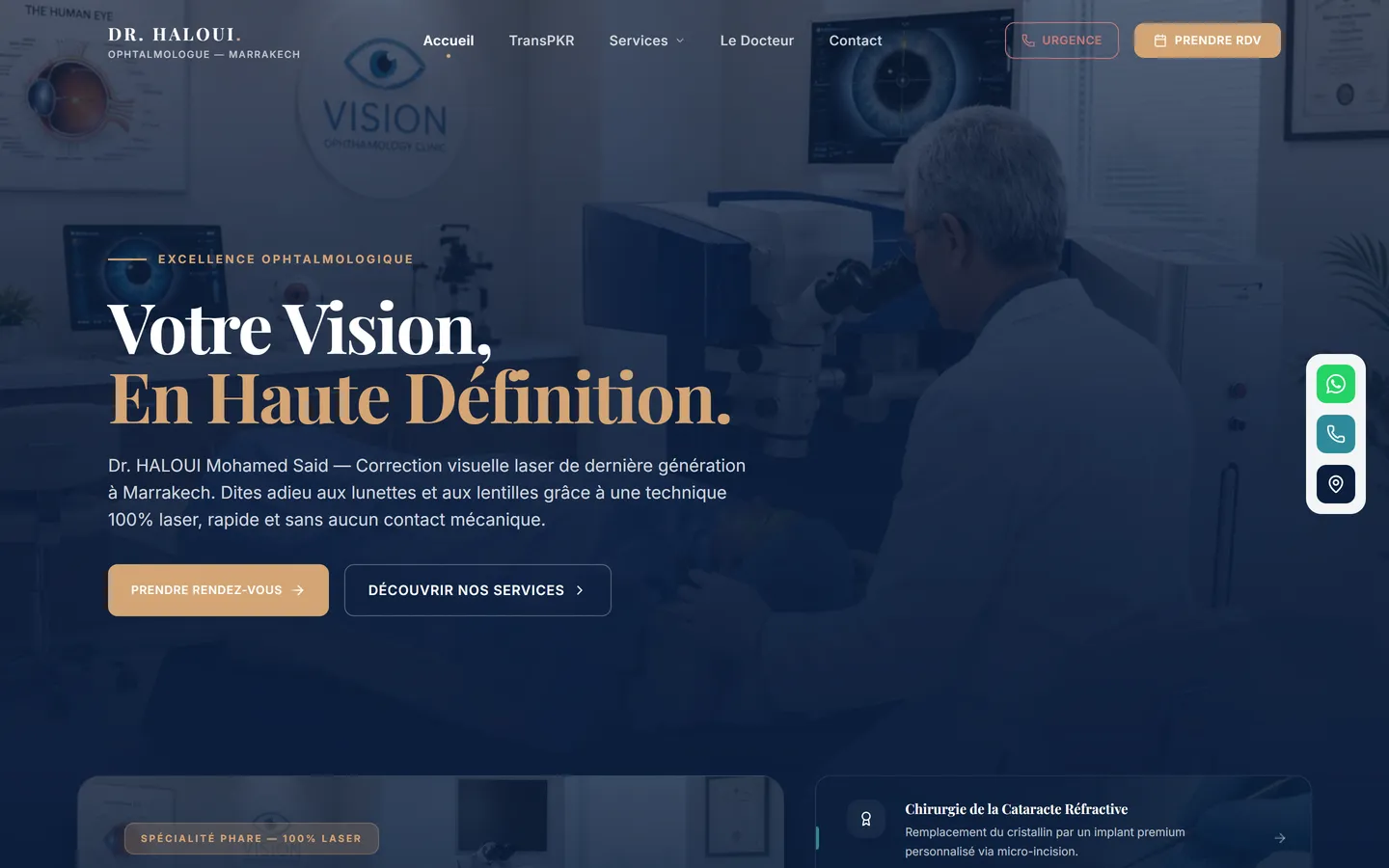 Dr Haloui Laser — Laser Vision Correction & Ophthalmology